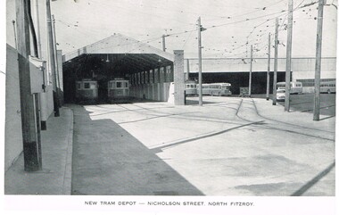 "New Tram Depot - Nicholson Street North Fitzroy"