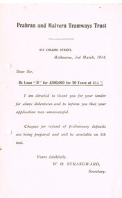 "Re Loan "D" for L500,000 for 20 years at 4 5/8%"
