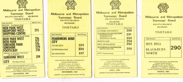 "MMTB Bus Timetables"