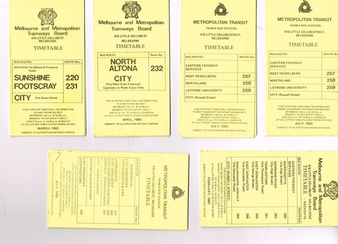 "MMTB Bus Timetables"