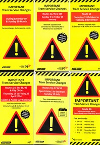 "Important Tram Service Changes"