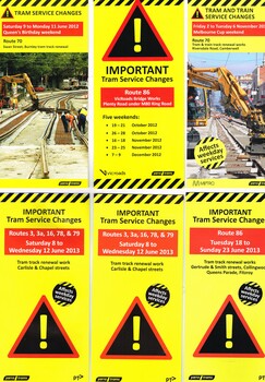 "Important Tram Service Changes"