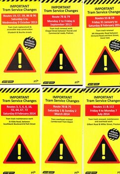 "Important Tram Service Changes"