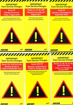 "Important Tram Service Changes"