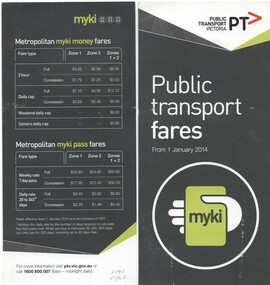 "Public Transport Fares"