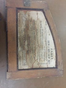 Functional object - Cable tram door frame piece/s, Melbourne Tramway & Omnibus Co. Limited, c1890
