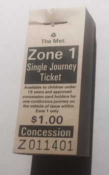 The Met, Zone 1 Single Journey Ticket