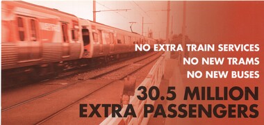 "No extra tram services"