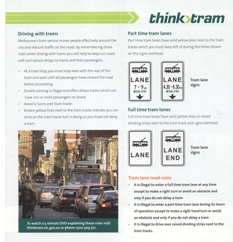 Driving with trams