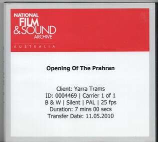 "Opening of the Prahran"
