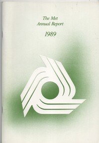 "Metropolitan Transit Authority of Victoria Annual Report - 1988/89"
