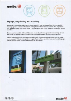 "Signage, way-finding and branding"