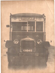 Photograph - Black & White Photograph/s, Melbourne & Metropolitan Tramways Board (MMTB), 1925