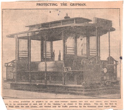 "Protecting the Gripman"