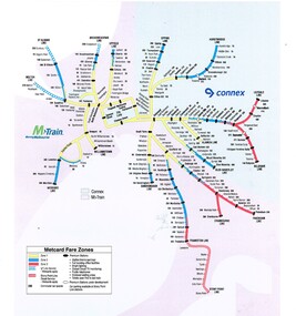 Melbourne rail network - Connex and M>Train
