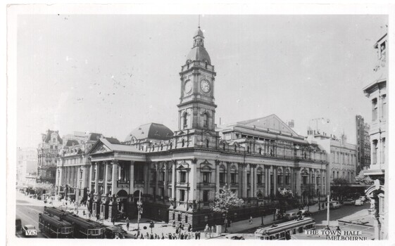 "The Town Hall, Melbourne"