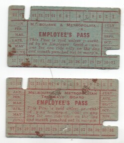 "Employee's Pass"