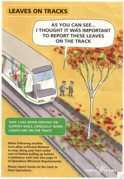 "Leaves on Tracks"
