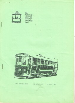 "105th Special Tour W1 427 , S164 19 July 1987"