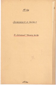 "Commonwealth of Australia - Re copyright Tramway Routes"