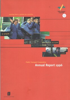 "Public Transport Corporation - 1996 Annual Report"