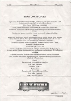 "Tram Conductors"