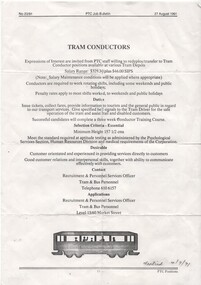 "Tram Conductors"
