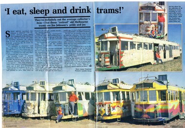 "I eat, sleep and drink trams"