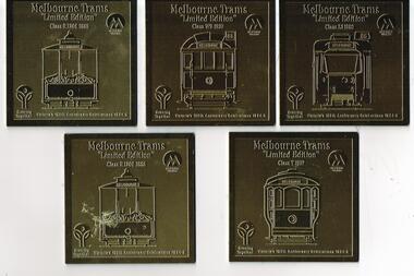 Domestic object - Coaster set, Paul Stephen-Daly trading at Louchrilau Nominees Pty Ltd, c1984