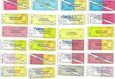Neighbourhood tickets