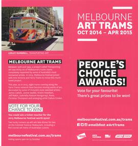 "Melbourne Art Trams Oct 2014 - Apr 2015