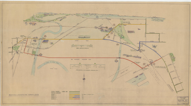 "Footscray - City Tram Schemes - Perspective Overview"