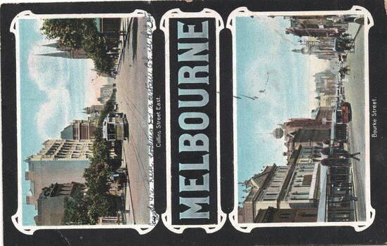 "Melbourne - Collins St and Bourke St"