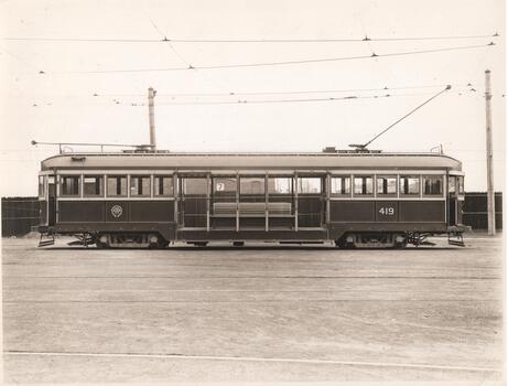 W1 class tram 419