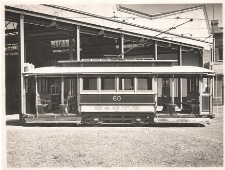 Set of 2 - tram 60 Kew Depot