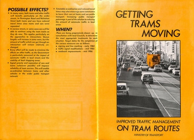 "Getting Trams Moving - Improved Traffic Management on Tram Routes"