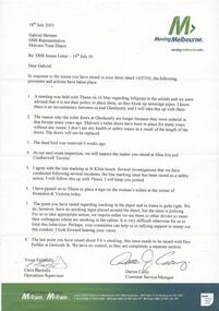 "OH&S Issues 14 July 2003"