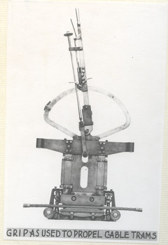grip mechanism as used in the Melbourne cable trams