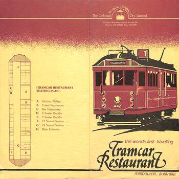 "The Colonial Tramcar Restaurant"