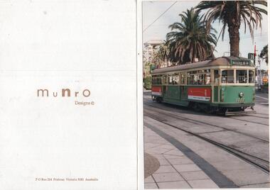 Ephemera - Greetings Card, Munro Designs, 1990's