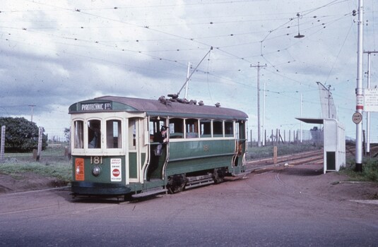 T class 181 in Wests Road Maribyrnong