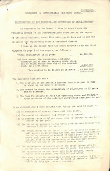"Construction of new tramways and conversion of cable tramways"
