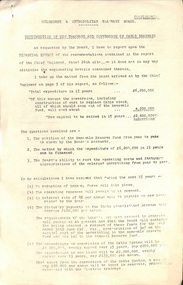 "Construction of new tramways and conversion of cable tramways"