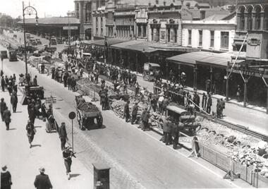 Photograph - Black & White Photograph/s, Melbourne & Metropolitan Tramways Board (MMTB), Dec 1925 or Jan 1926