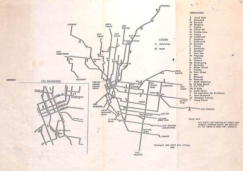 "Tramway and Light Rail System - with substations"