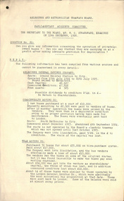 Parliamentary accounts committee - The Secretary of the Board (MMTB), Mr. W. O. Strangward
