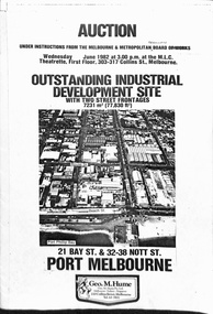 "Auction - Outstanding Industrial development site - Port Melbourne"