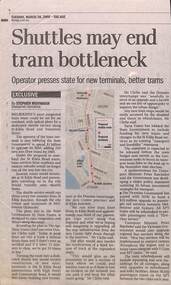 "Shuttles may end tram bottleneck"