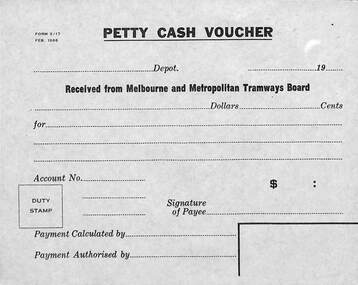 "Petty Cash Voucher"