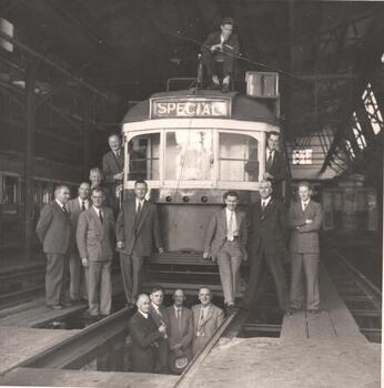 Group photograph of Chief Engineers staff